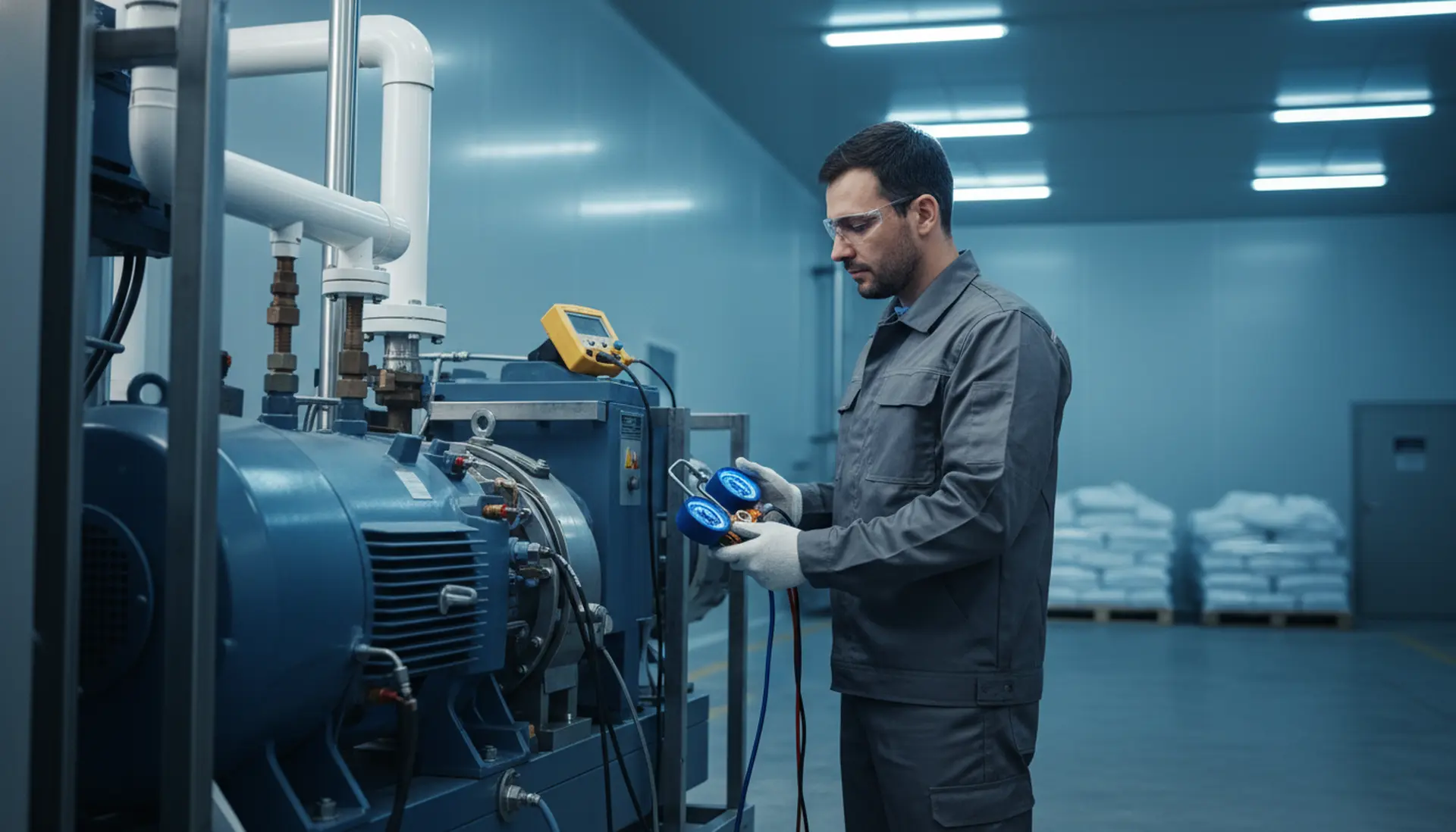 Reparación de Compresores para Máquinas de Hielo que Elimina el Downtime en 24 Horas