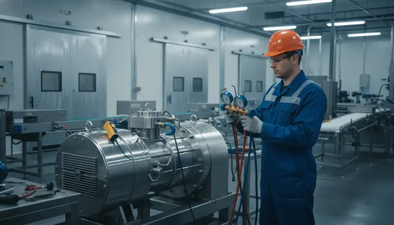 Reparación Máquina de Hielo Industrial: Recupere su Producción en 24 Horas sin Perder la Cadena de Frío