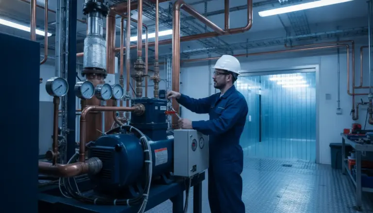 Recupere su línea de producción con reparación de compresores para máquinas de hielo que elimina el downtime térmico