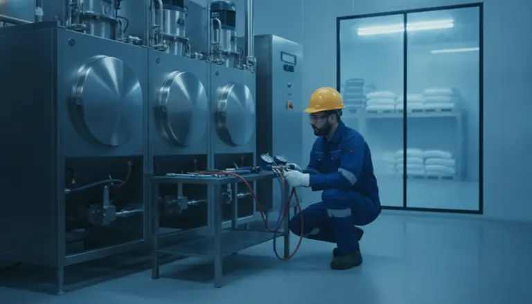Reparación máquina de hielo industrial: cero paros de producción