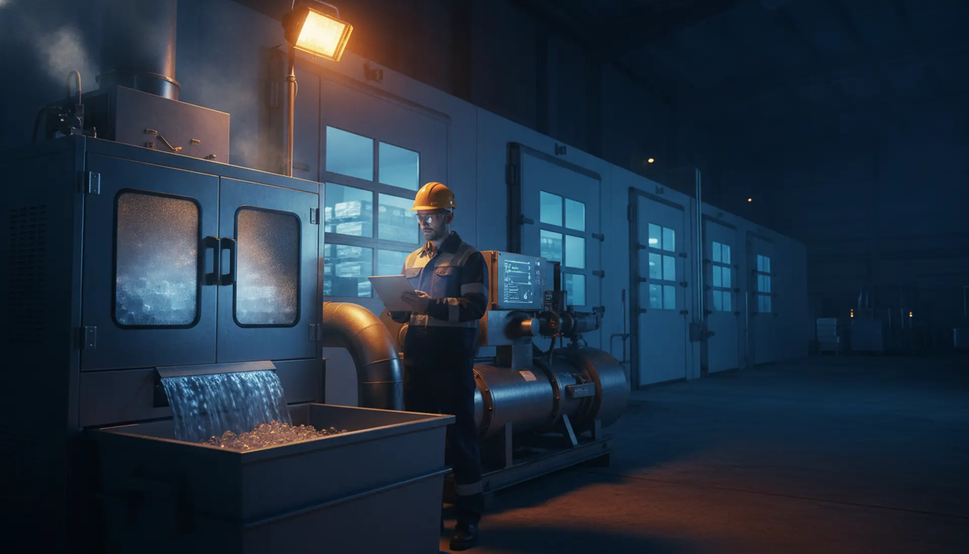 Optimización de consumo energético en máquinas de hielo: cómo recortar hasta 35% la factura eléctrica sin arriesgar la cadena de frío
